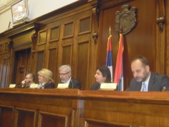 10 December 2012 Participants of the public hearing on the International Human Rights Day